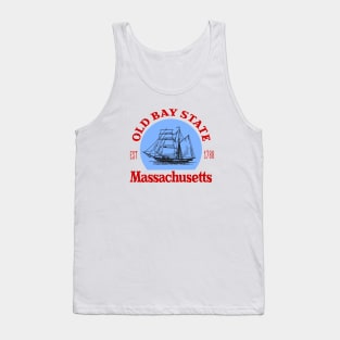 Old Bay State, Massachusetts Tank Top